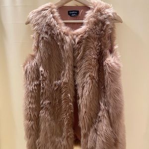 Bebe Faux Fur Vest